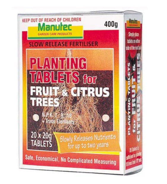 Fruit & Citrus Tablets 400g Manutec image 0