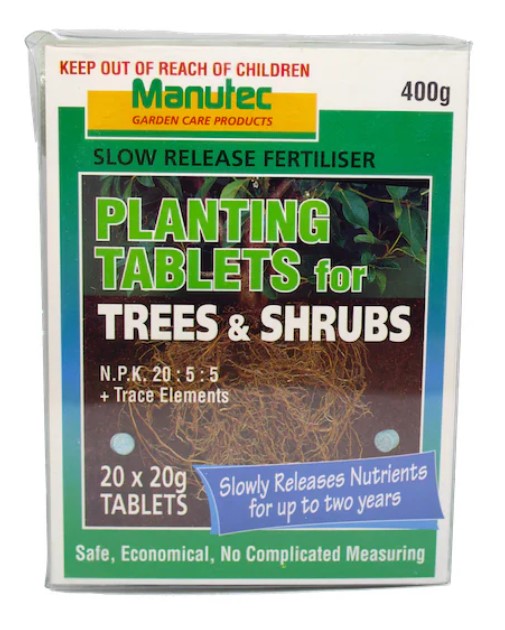 Trees/Shrubs Planting Tablets 400g Manutec image 0
