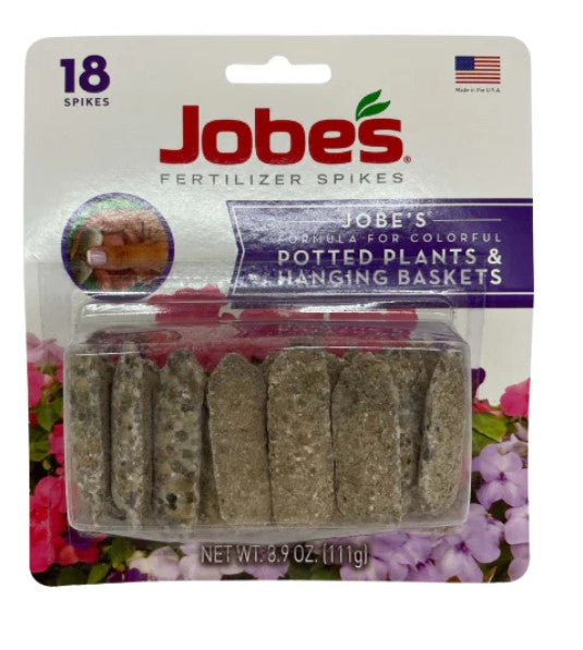 Potted Plants & Hanging Basket Spikes (18 Pack) Jobes image 1
