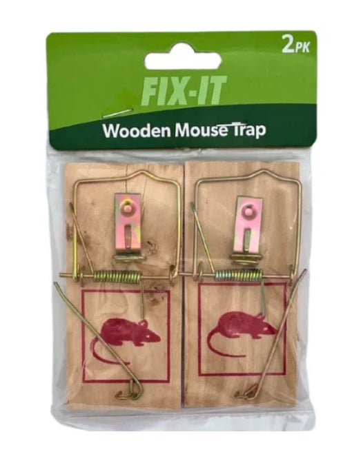 Mouse Trap 2pk Wooden