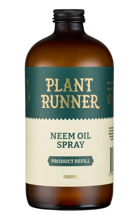 Plant Runner Neem Oil Leaf Spray REFILL 980ml