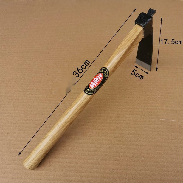 Small Hoe Wooden Handle Durable Forging Gardening Tools