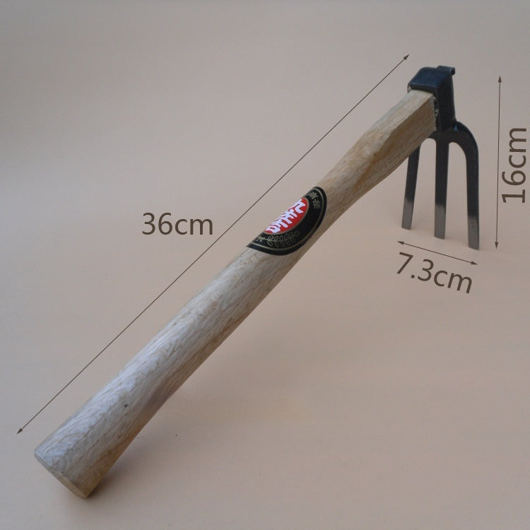 Small Hoe Wooden Handle Durable Forging Gardening Tools