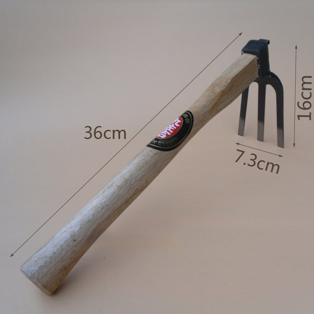 Small Hoe Wooden Handle Durable Forging Gardening Tools