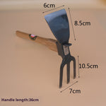 Small Hoe Wooden Handle Durable Forging Gardening Tools